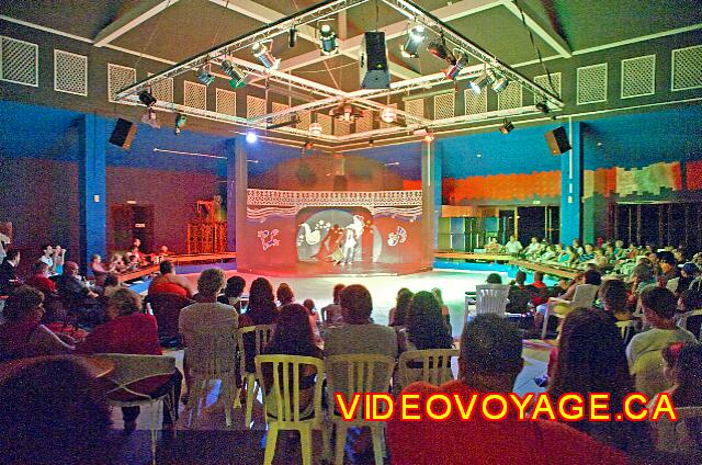 Cuba Varadero ROC Arenas Doradas Inside the auditorium during a performance.