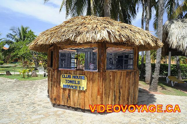 Cuba Varadero ROC Arenas Doradas Para cambiar las toallas en la piscina.