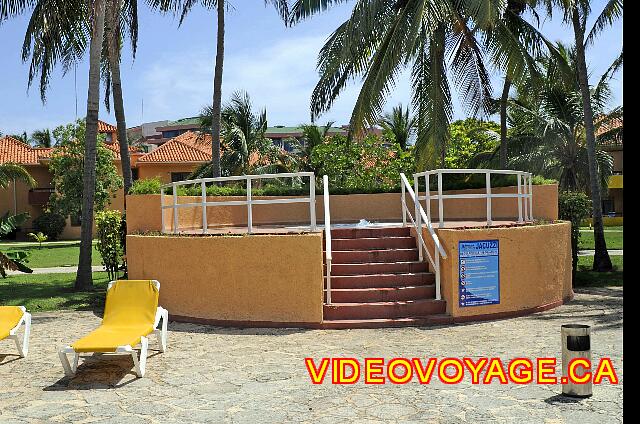 Cuba Varadero ROC Arenas Doradas The terrace Jacuzzi.