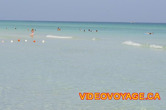 Cuba Varadero ROC Arenas Doradas Les vagues sont de faibles à moyennes intensité.