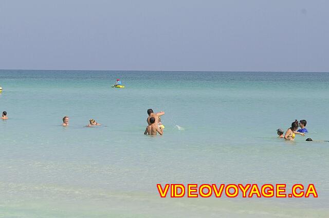 Cuba Varadero ROC Arenas Doradas L'eau d'une très belle couleur.