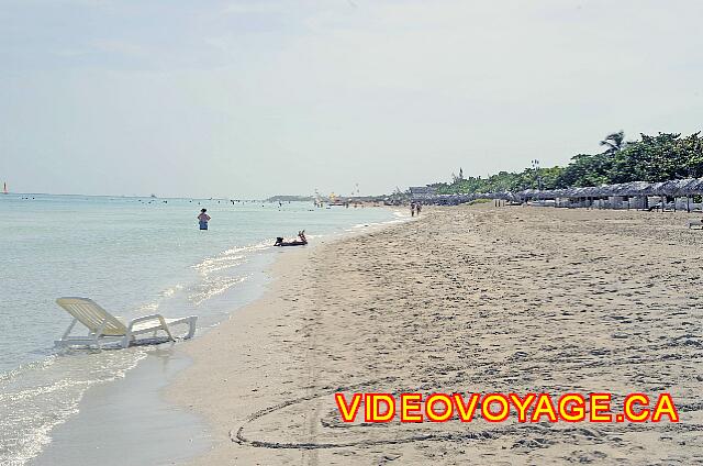 Cuba Varadero ROC Arenas Doradas La plage en direction est.