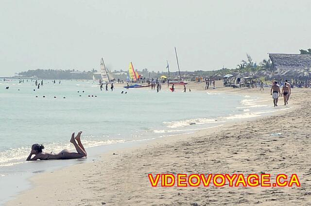 Cuba Varadero ROC Arenas Doradas La plage termine à l'hôtel Paradisus Varadero.