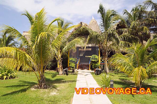 Cuba Varadero ROC Arenas Doradas The restaurant El Galeon beach.