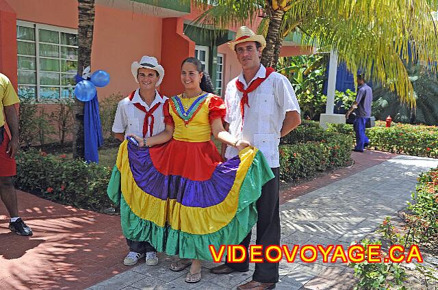 Cuba Varadero Solymar Des journées thématiques avec les animations habillé selon le thème.