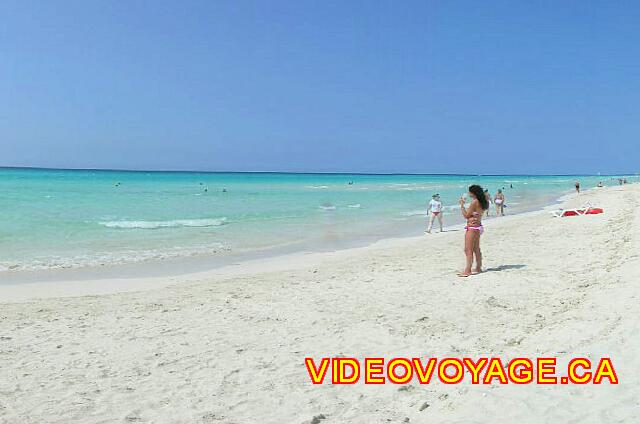 Cuba Varadero Solymar Los huéspedes que lleguen en la playa de Varadero la primera vez! Admiran el color de la prolongación del mar.