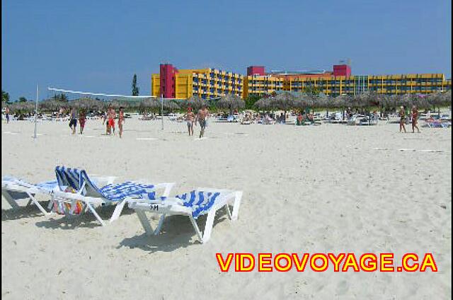 Cuba Varadero Solymar La playa a 300 metros del hotel y a 50 metros de algunas villas.