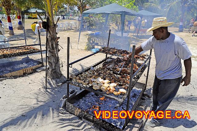 Cuba Varadero Solymar Le jour, des grillades sont disponibles.