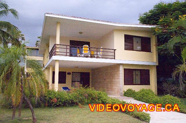 cuba Varadero ROC Barlovento Several small villas on the west side of the site.