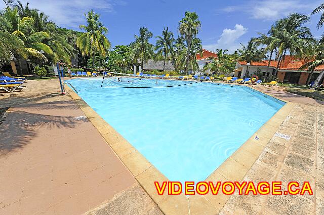 cuba Varadero ROC Barlovento A volleyball net in the pool.