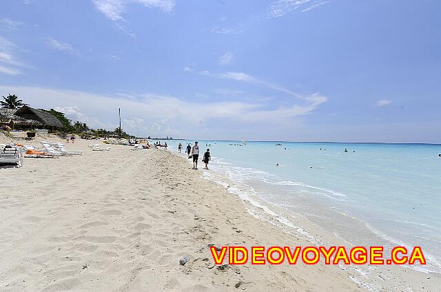 cuba Varadero ROC Barlovento La playa al oeste permite un paseo largo de 2,5 kilómetros.