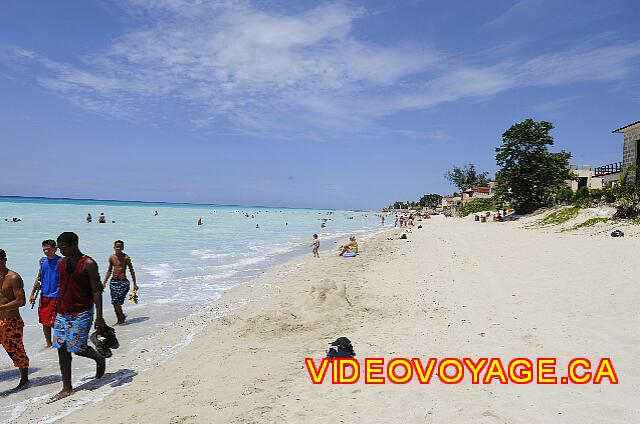 cuba Varadero ROC Barlovento La playa al este permite una caminata de más de ocho kilómetros.