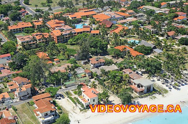 cuba Varadero ROC Barlovento Les batiments des chambres sont surtout situé près du batiment principal.