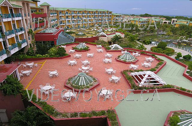 Cuba Varadero Melia Las Antillas Una magnífica vista desde la terraza del bar del vestíbulo.