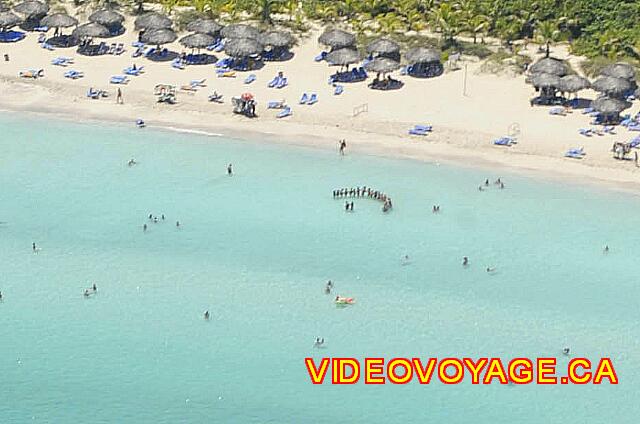 Cuba Varadero Melia Las Antillas Water aerobics in the sea ...