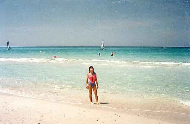 Cuba Varadero Melia Las Antillas La pendiente de entrar en el mar era baja en 2001 como hoy ..