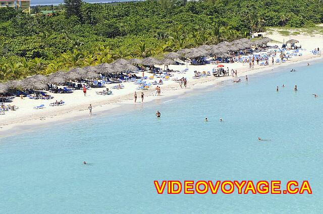 Cuba Varadero Melia Las Antillas Una profundidad media de la playa, la playa era más profundo en 2005.