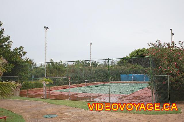 Cuba Varadero Breezes Bella Costa Tennis and soccer courts.