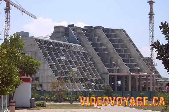 Cuba Varadero blau Varadero In construction.