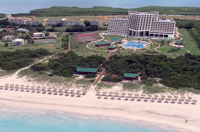 Cuba Varadero blau Varadero An aerial view of the hotel shortly after the opening of the hotel.