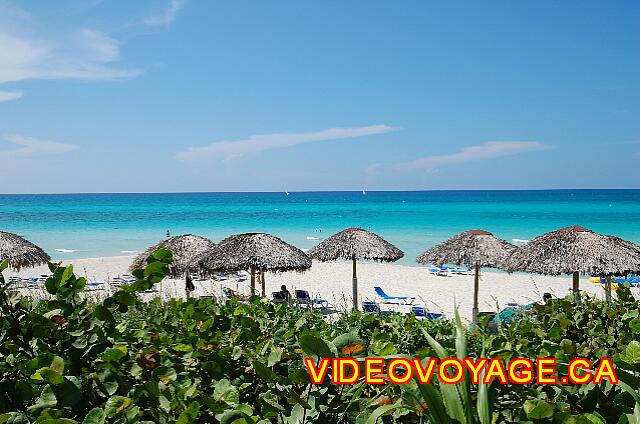 Cuba Varadero Breezes Varadero Une plage profonde de sable blanc, aucun récif, pas d'algue, une pente faible pour entrer dans la mer,...