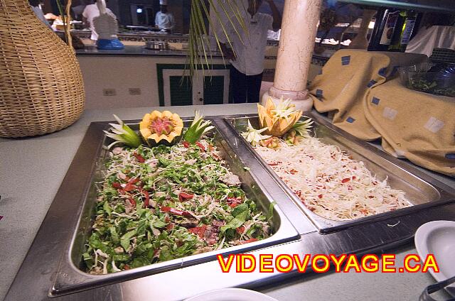 Cuba Varadero Breezes Varadero Muchos platos de ensalada