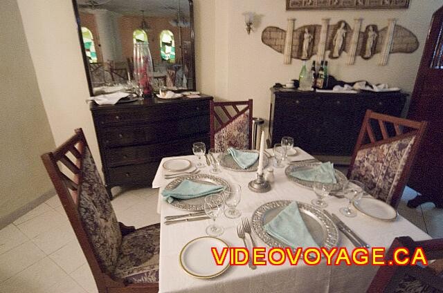 Cuba Varadero Breezes Varadero The presentation tables