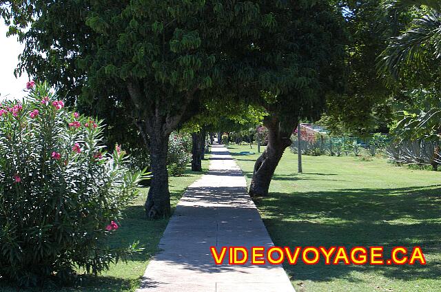 Cuba Varadero Breezes Varadero The sidewalk in front of the hotel