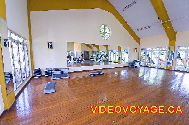 Cuba Varadero Brisas del Caribe A room for the Step or dance classes with a beautiful wooden floor.