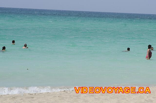 Cuba Varadero Brisas del Caribe The waves are low to moderate intensities. In summer the waves are smaller in November and April a little larger because the east wind is strong enough and in January a few times a north wind that magnifies the waves.