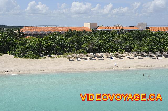 Cuba Varadero Brisas del Caribe An aerial view of the beautiful hotel beach ...