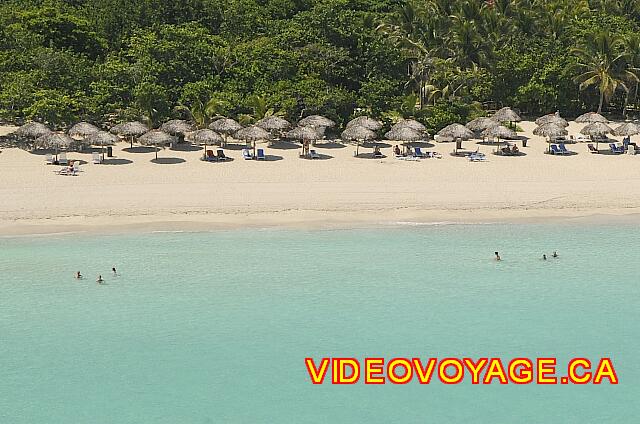 Cuba Varadero Brisas del Caribe A beach that seems perfect.