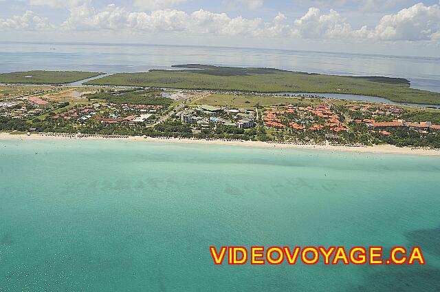 Cuba Varadero Brisas del Caribe The range of other hotels eastward.