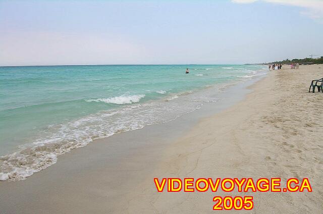 Cuba Varadero Brisas del Caribe The slope to enter the sea was a little less sweet in 2004.