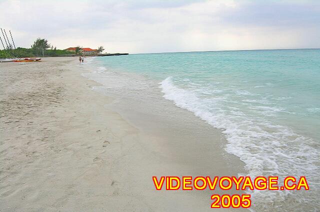 Cuba Varadero Brisas del Caribe The beach has changed little in the sector.