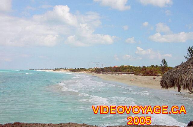 Cuba Varadero Brisas del Caribe A photograph of the rocky point at the Oasis Varadero 1920 in 2004. There were towers for the building at the time.