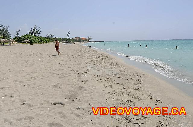 Cuba Varadero Brisas del Caribe Heading west, the beach ends at the rocky point at the Oasis Varadero 1920.