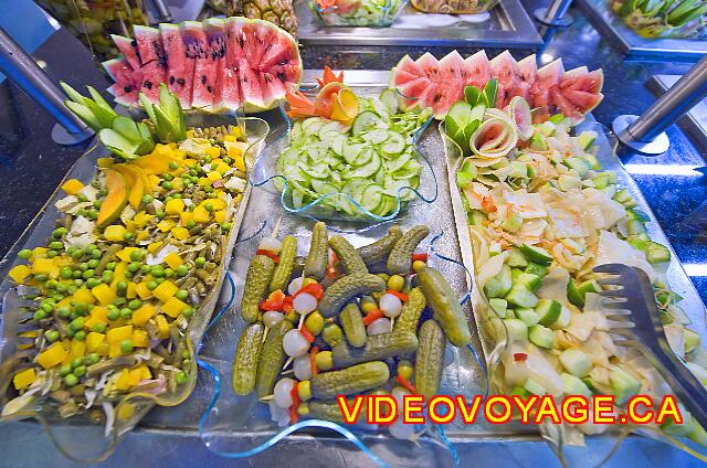 Cuba Varadero Brisas del Caribe A wide selection of salad prepared ...