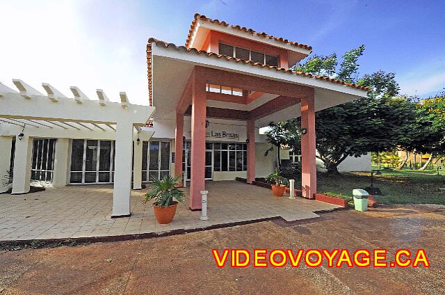 Cuba Varadero Brisas del Caribe The outside of the restaurant at the Las Brisas card.
