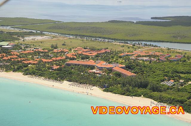 Cuba Varadero Brisas del Caribe Una vista aérea del hotel.