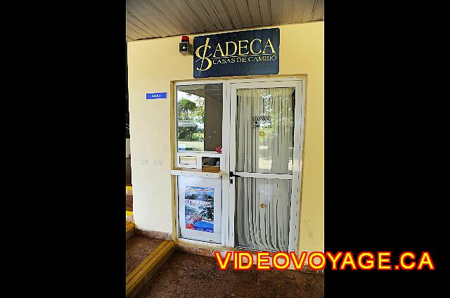 Cuba Varadero Club Amigo Aguas Azules Cambio de divisas en la planta baja del edificio principal. No es fácil de encontrar.