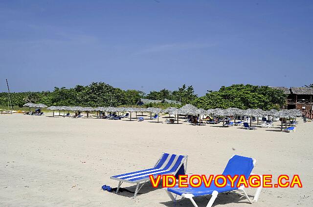 Cuba Varadero Club Amigo Aguas Azules Les autres palapas, plus près du bar de la plage.