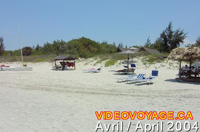 Cuba Varadero Club Amigo Aguas Azules The same sun beds at the time, easily identified by the white and blue bands ...