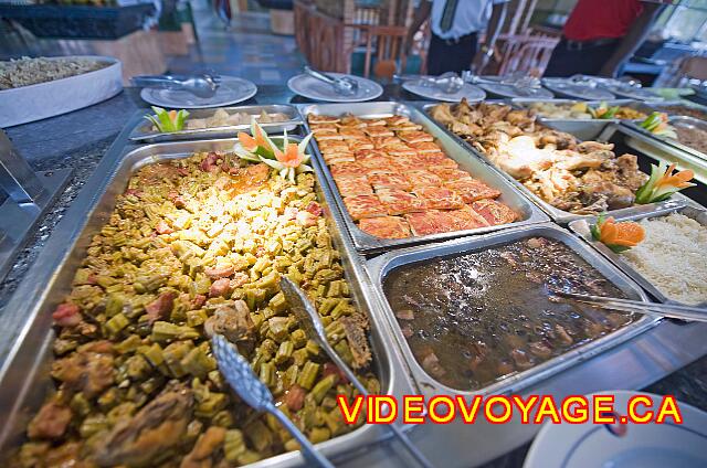 Cuba Varadero Club Amigo Aguas Azules El contador platos bufé caliente.