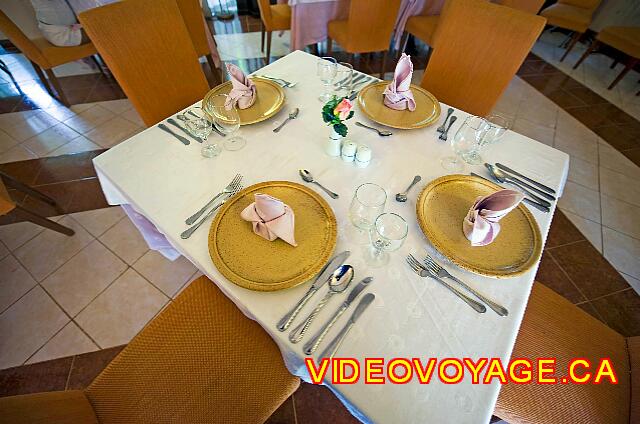 Cuba Varadero Club Amigo Aguas Azules The presentation of tables.