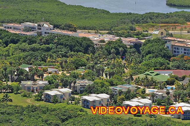 Cuba Varadero Club Amigo Aguas Azules La partie la plus à l'est (gauche) du batiment principal n'a pas été rénové.