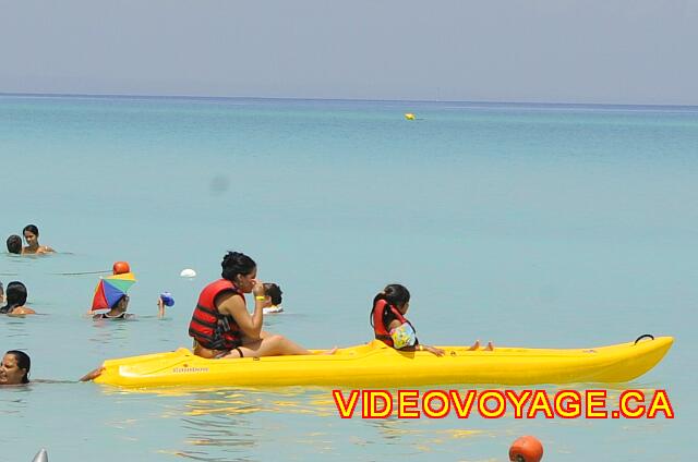 Cuba Varadero Hotel Club Tropical Con los chalecos salvavidas.