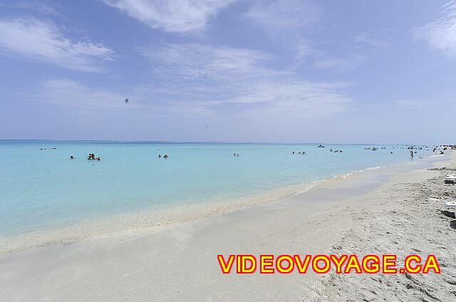 Cuba Varadero Hotel Club Tropical A beautiful color of the sea.