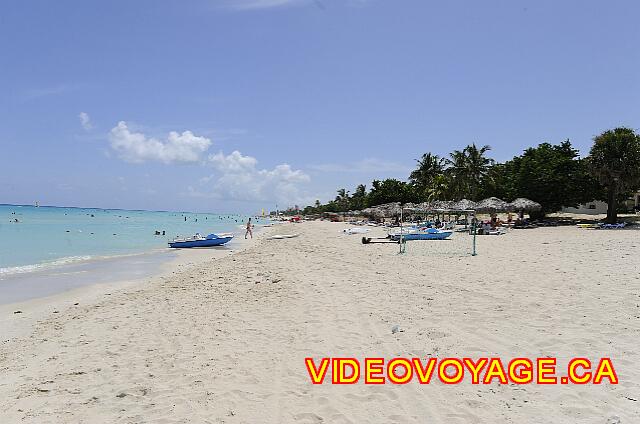 Cuba Varadero Starfish Cuatro Palmas La plage vers l'est.