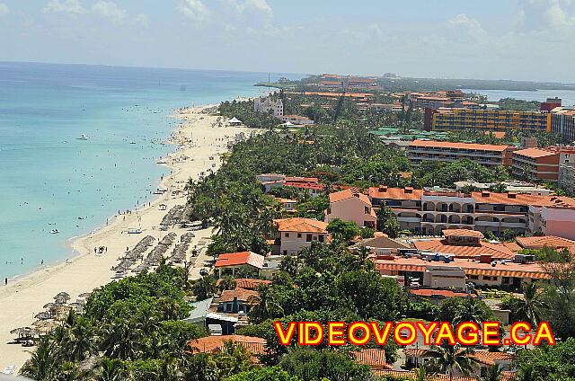 Cuba Varadero Starfish Cuatro Palmas La playa al este.